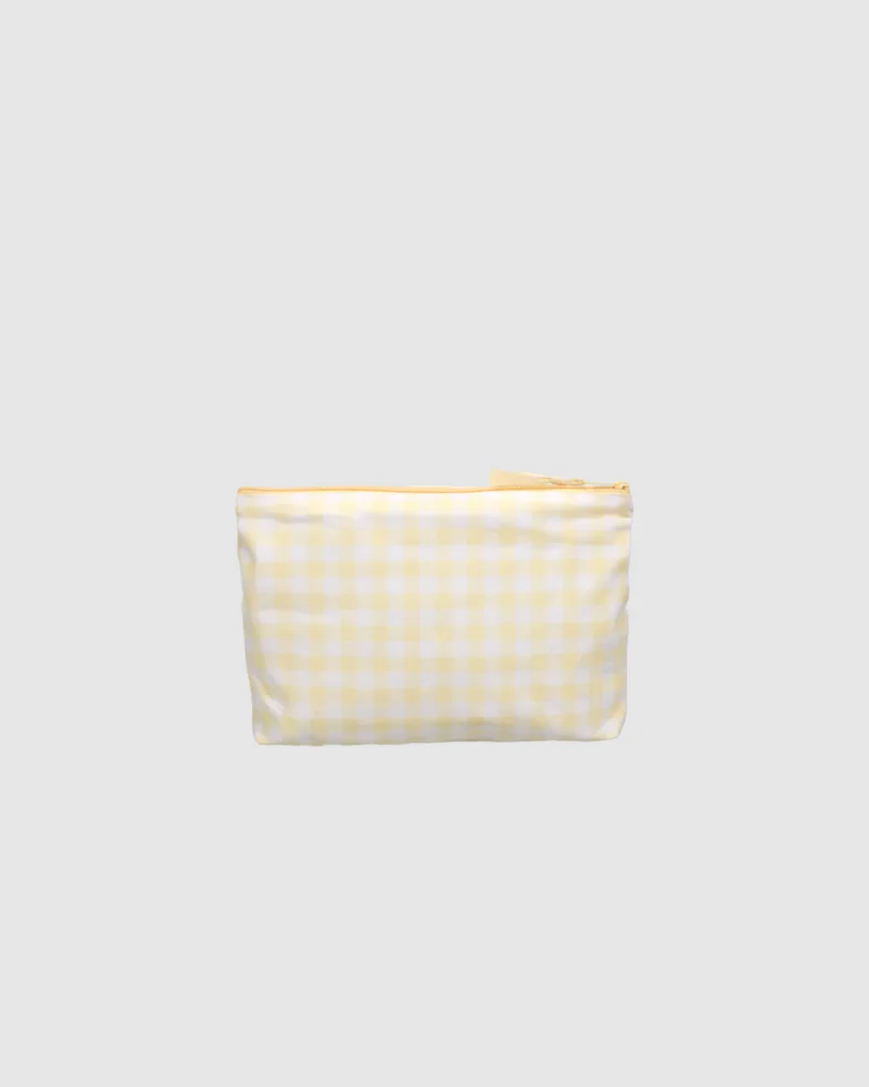 Trousse de Toilette Vichy Jaune