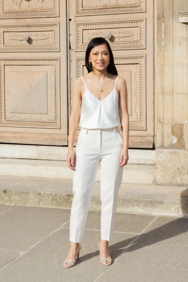 Pantalon Greta - écru