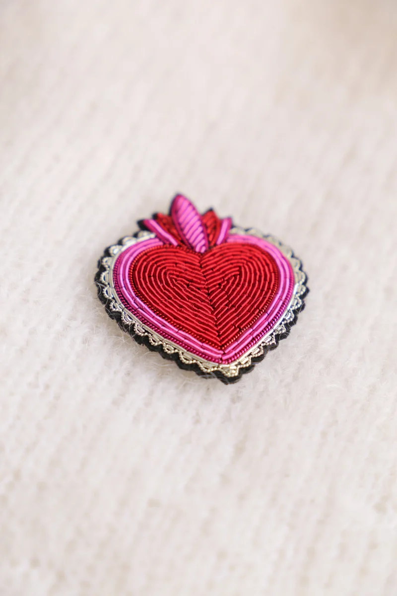 Broche Coeur