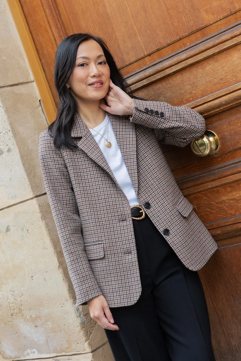Veste Rosalind - carreaux
