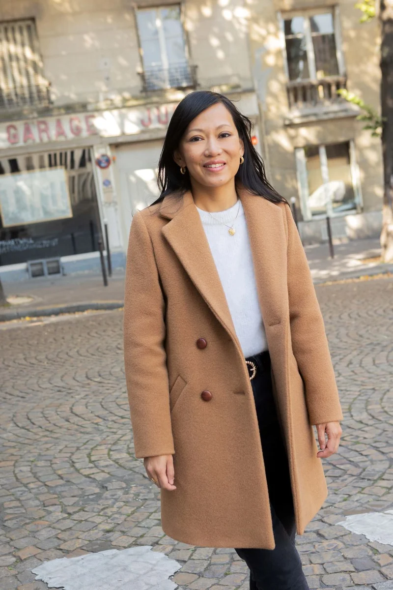 Manteau Jeanne - camel