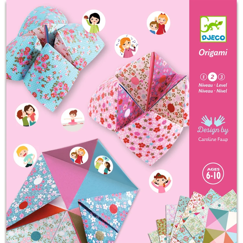 Origami - Cocottes à gages - Fleurs