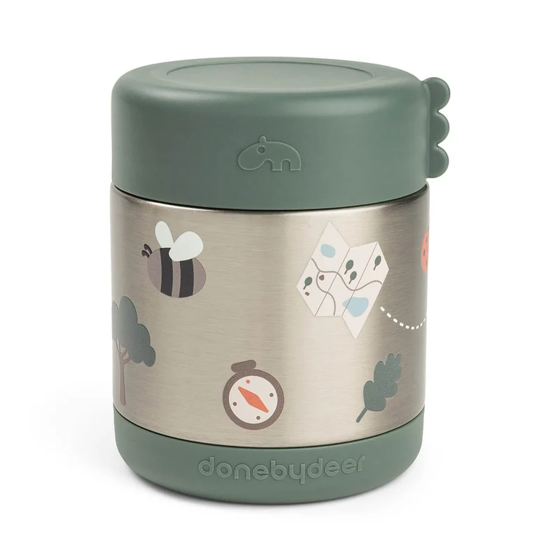 Termo madkrukke – Tiny Trails – Grøn – 300 ml