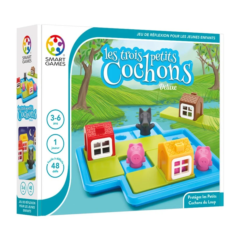 Jeu - Les trois petits cochons