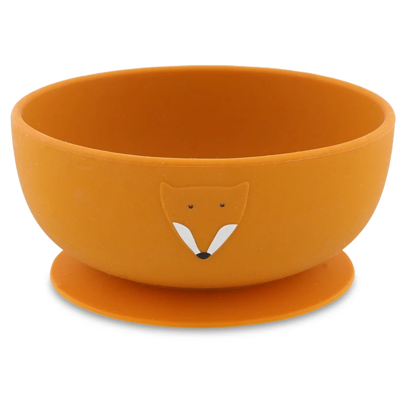 Bol silicone avec ventouse - Mr Fox