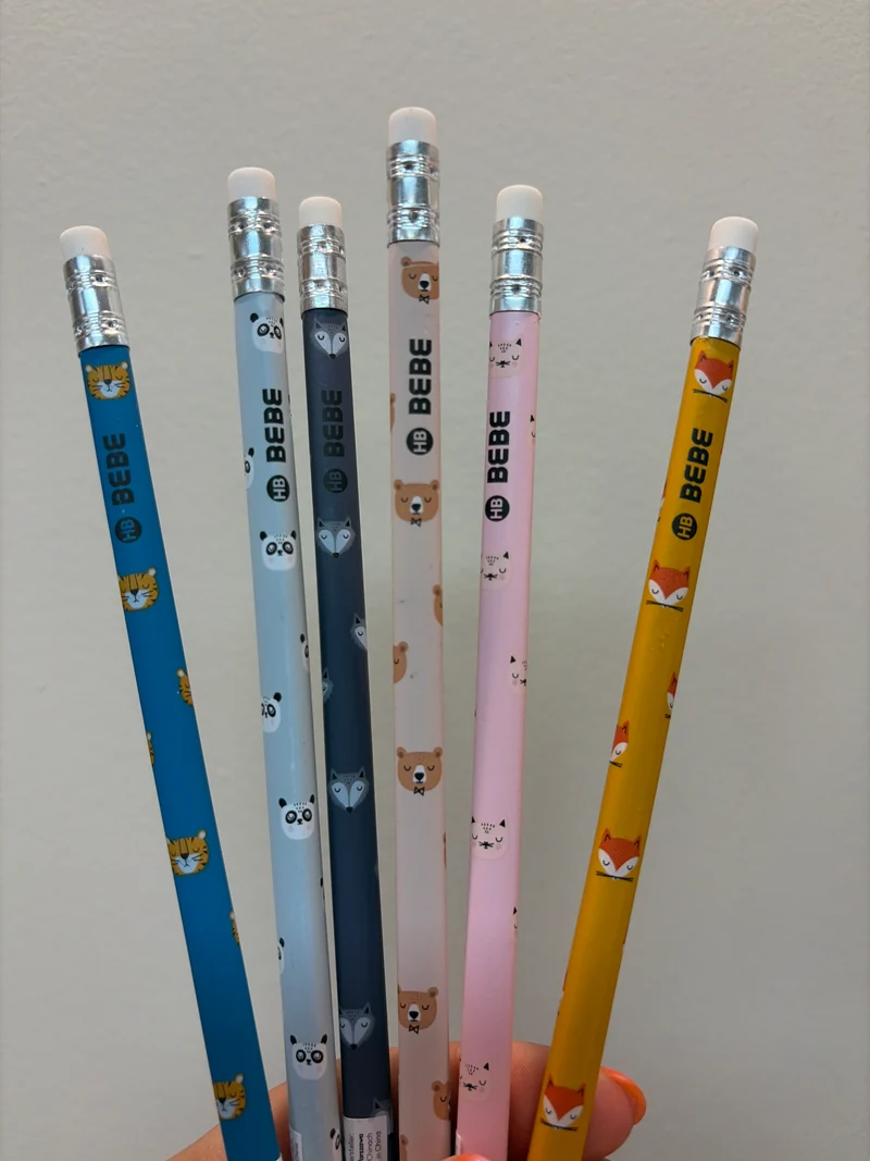 Crayon papiers avec gomme - BEBE Friends