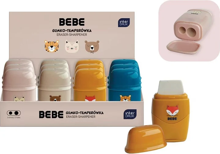 Gomme-taille-crayon 2 en 1 - BEBE Friends