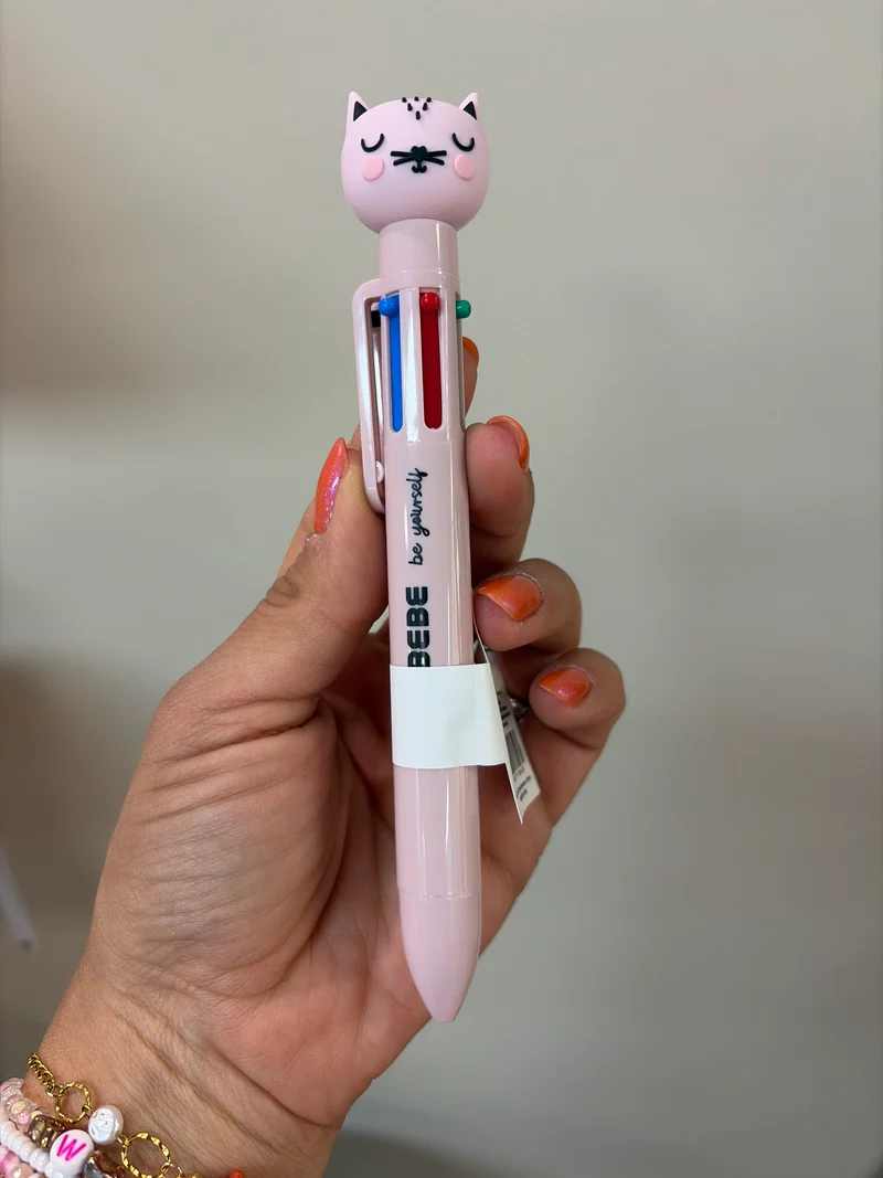 Stylo bille 6 couleurs - BEBE Friends