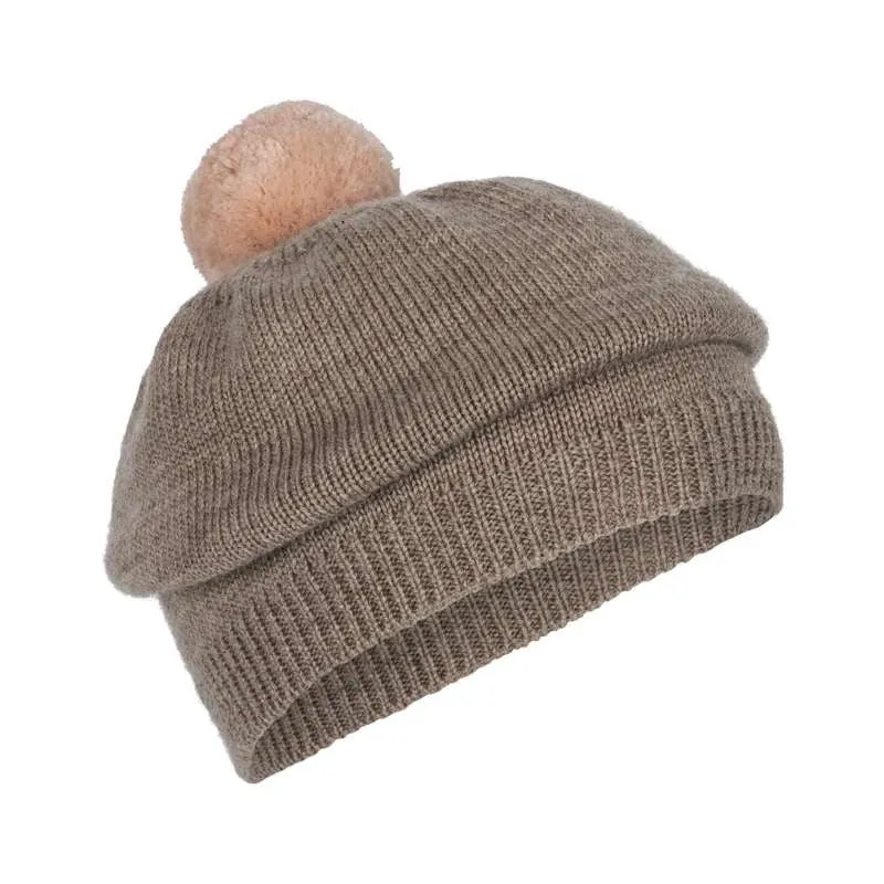 Béret Louli soft brown 12-18mois