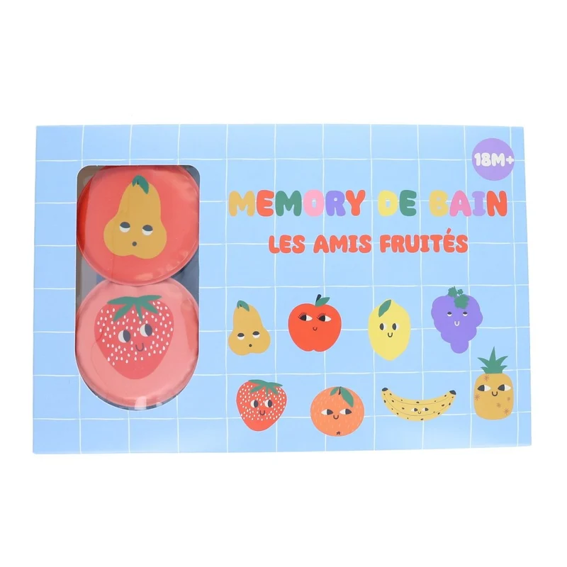 Memory de Bain Fruits - Mercredi