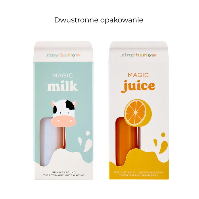 Duo Biberons Magiques - Lait & Jus de fruit