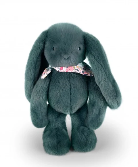 Peluche lapin Fleurette 35cm - Eucalyptus