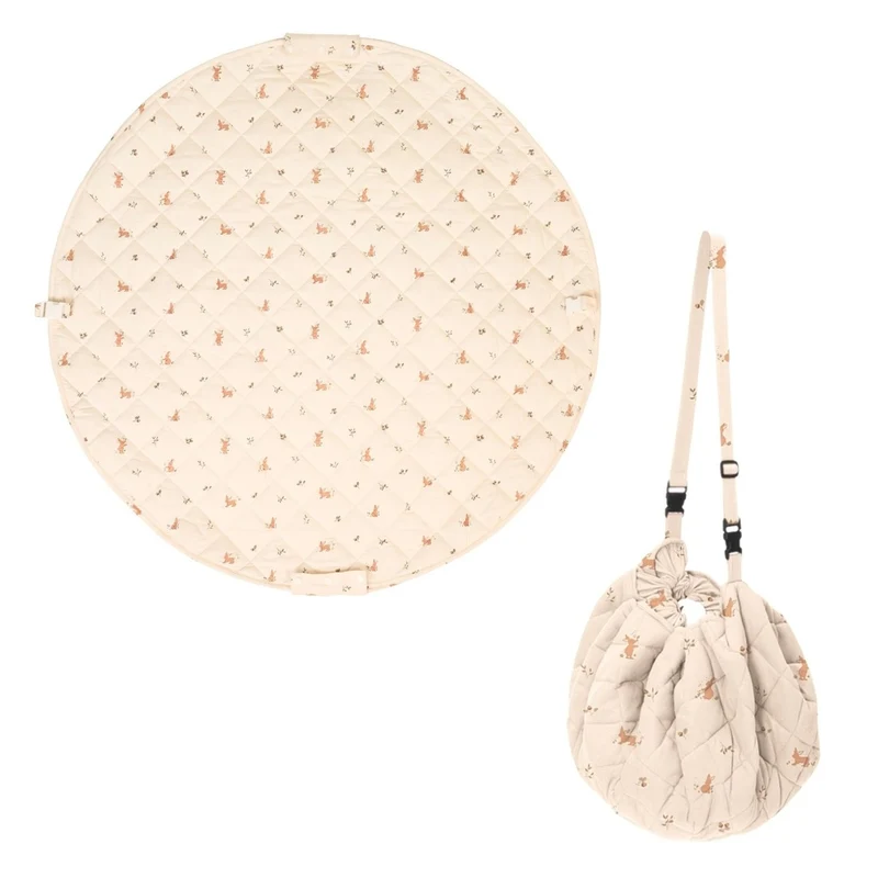 Tapis d'éveil - Sac de rangement 3 en 1 - Lapin