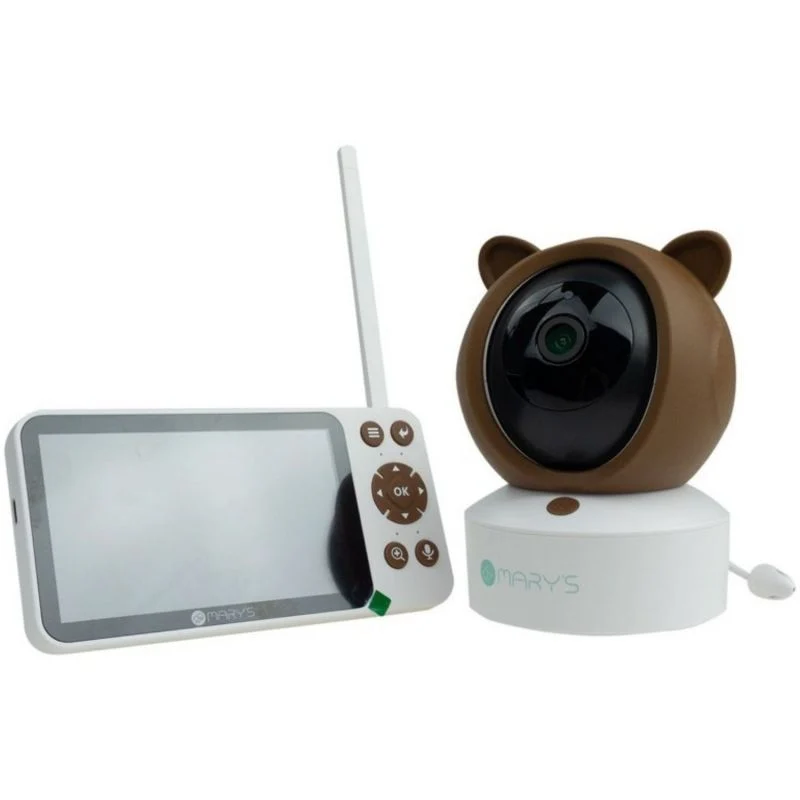 Babyphone vidéo caméra 2 en 1 - Ours Brun