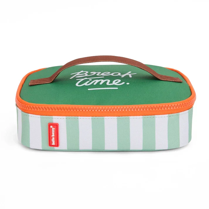 Snack Bag - Green Stripes