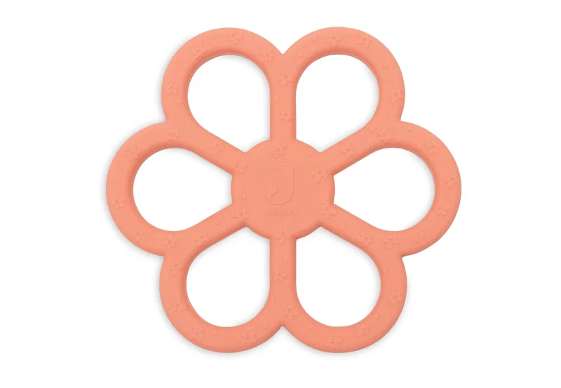 Anneau de dentition - Flower Coral Rose