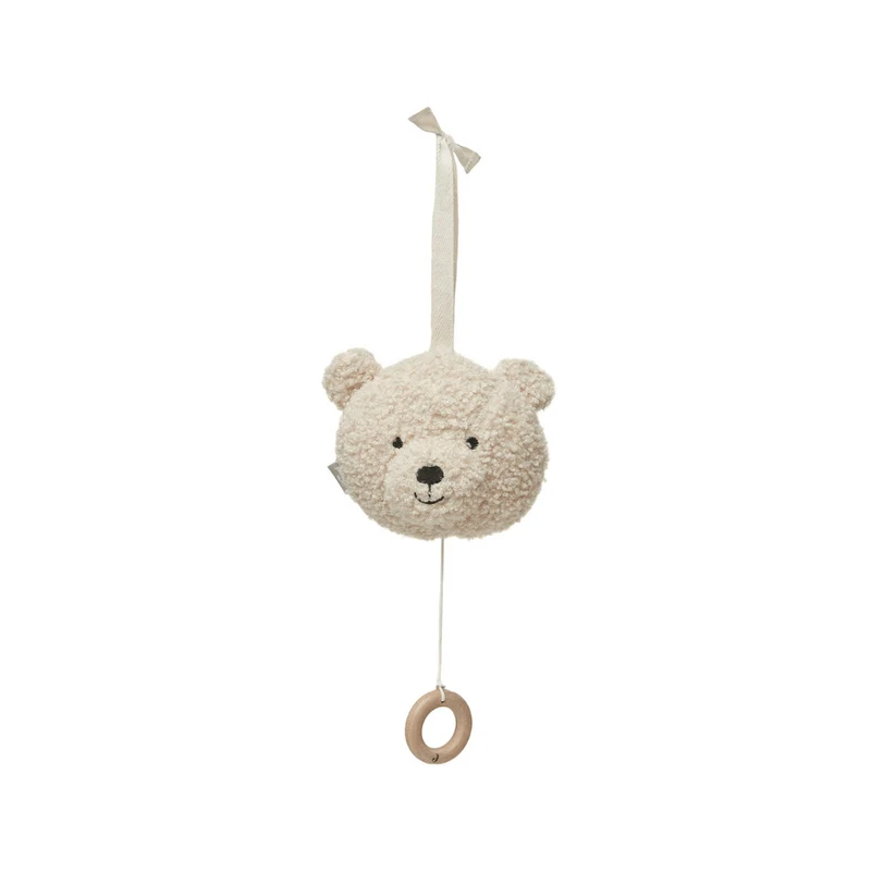 Peluche musicale Teddy bear - Naturel