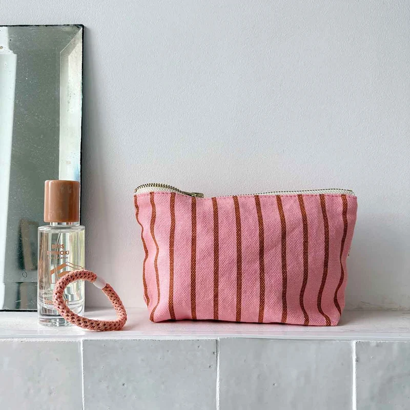Trousse Sofia Tennis Pecan / Strawberry - Rose In April