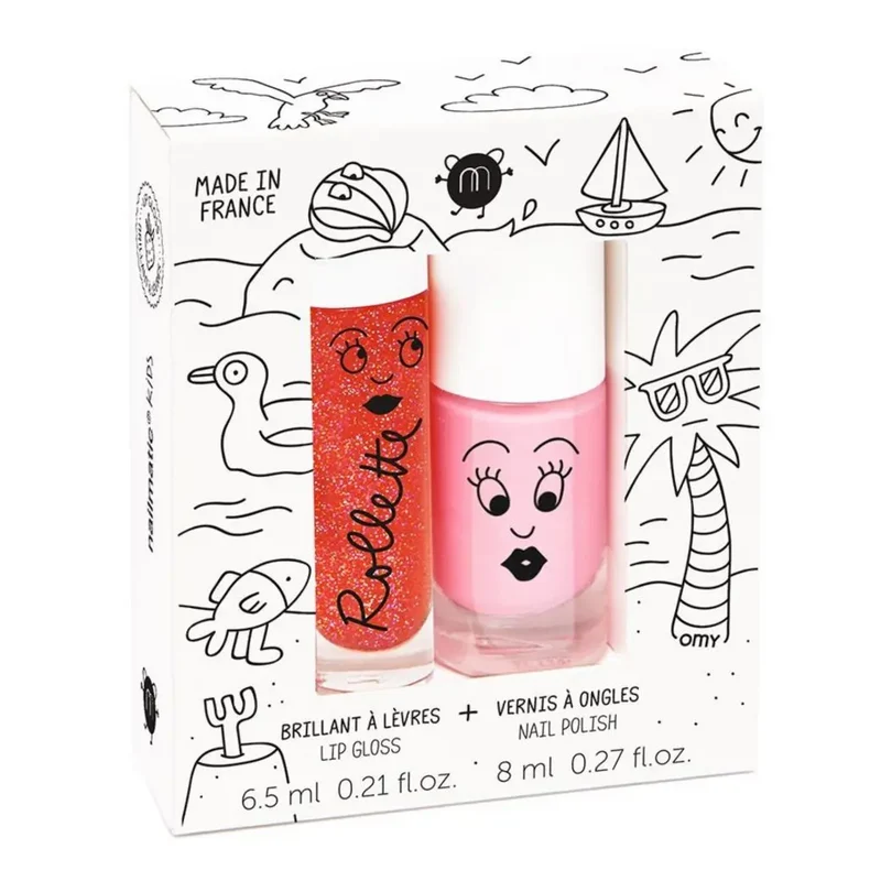Coffret Holidays - Vernis Cookie & Rollette Fraise