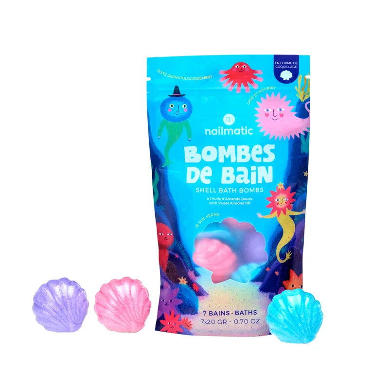 Bombes de bain - Coquillage