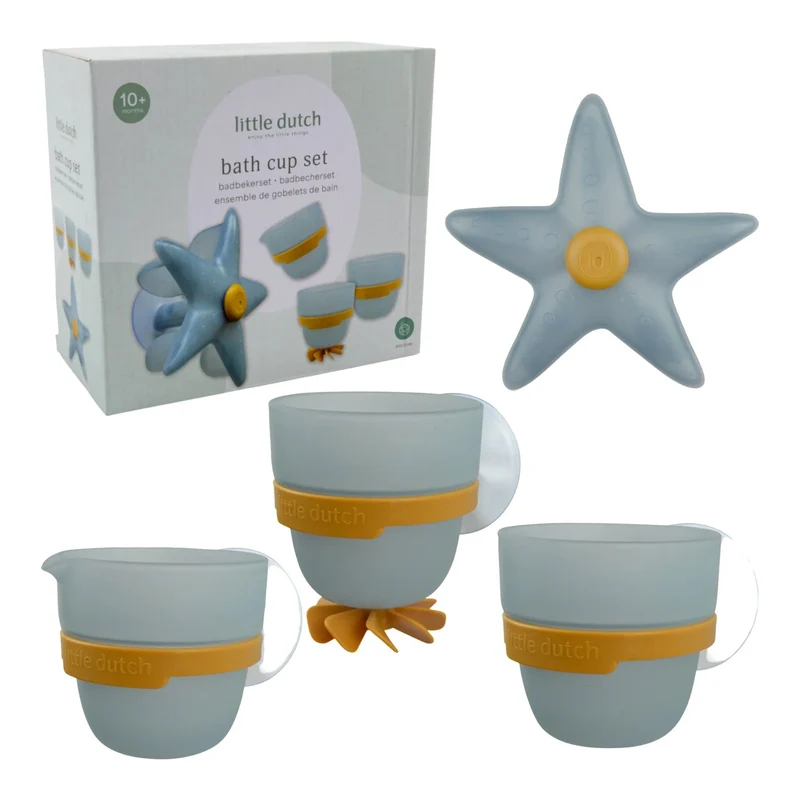 Tasses murales de bain - Etoile de mer