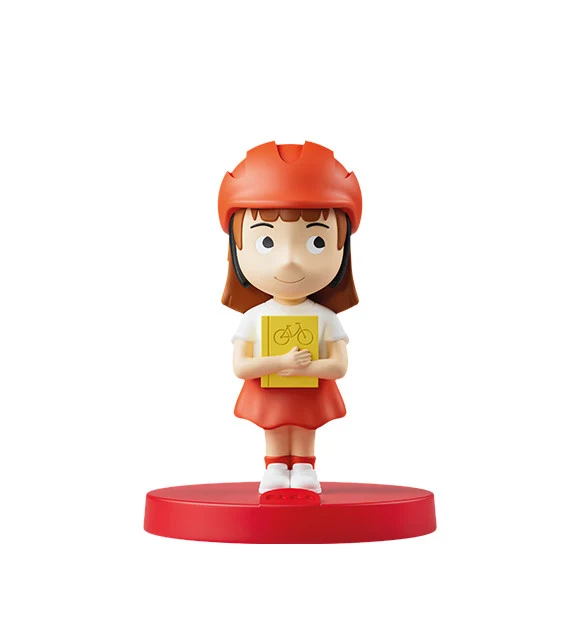 Figurine Faba - Sophie et le vélo magique