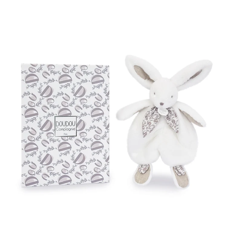 Doudou Lapin - Blanc