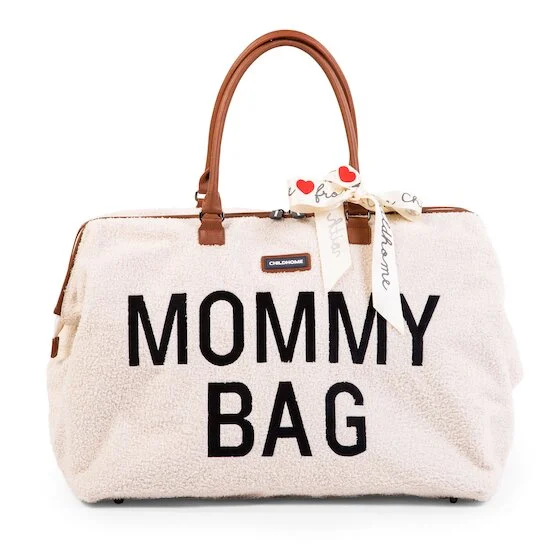 Sac Mommy Bag - Teddy Ecru