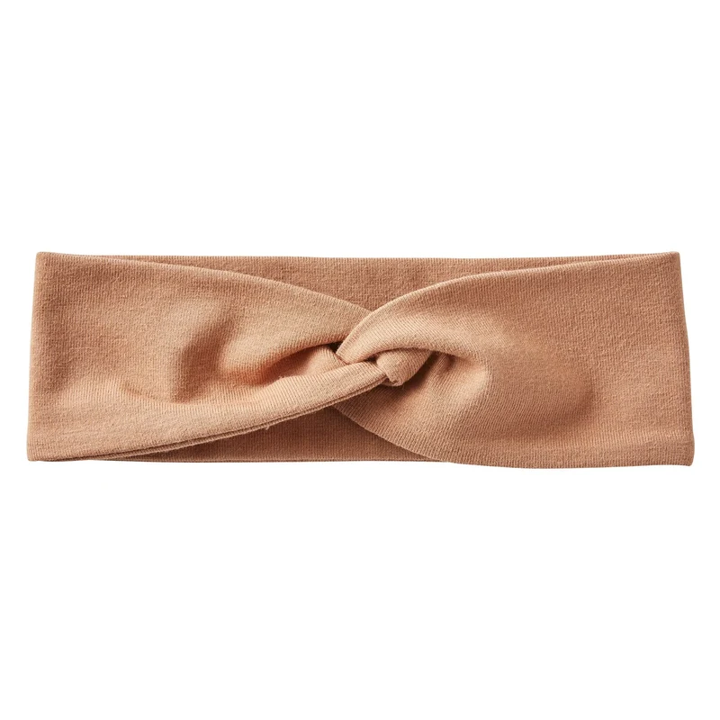 Bandeau large turban - Cassonade