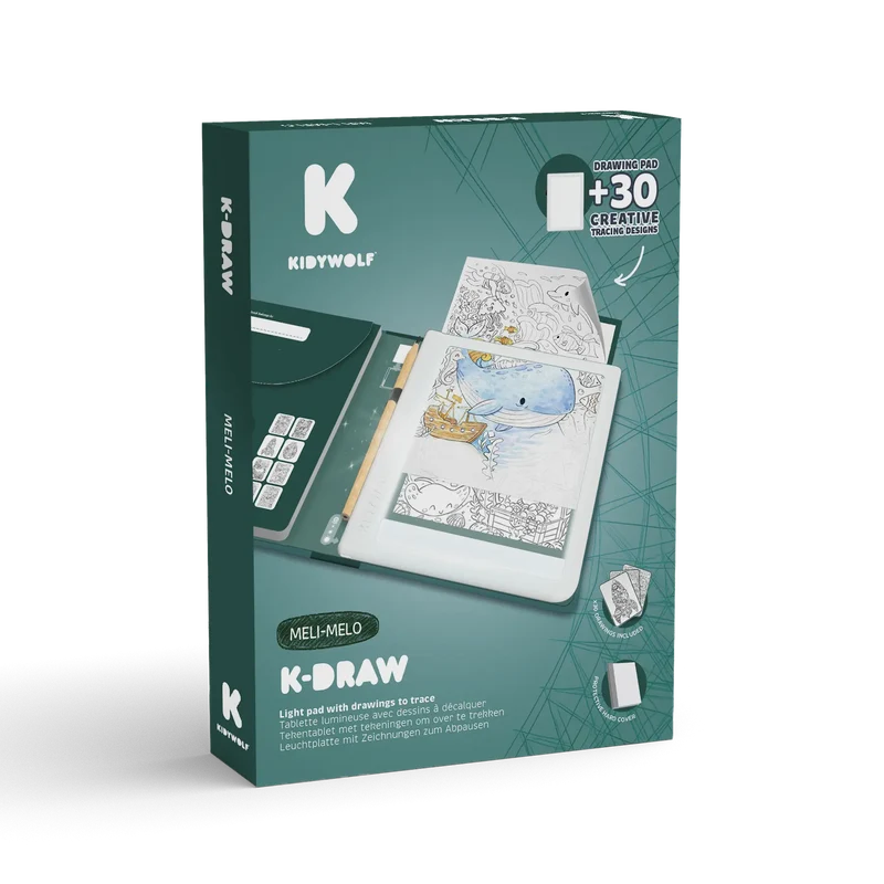 Kidydraw Pad - Tablette lumineuse - Meli Melo