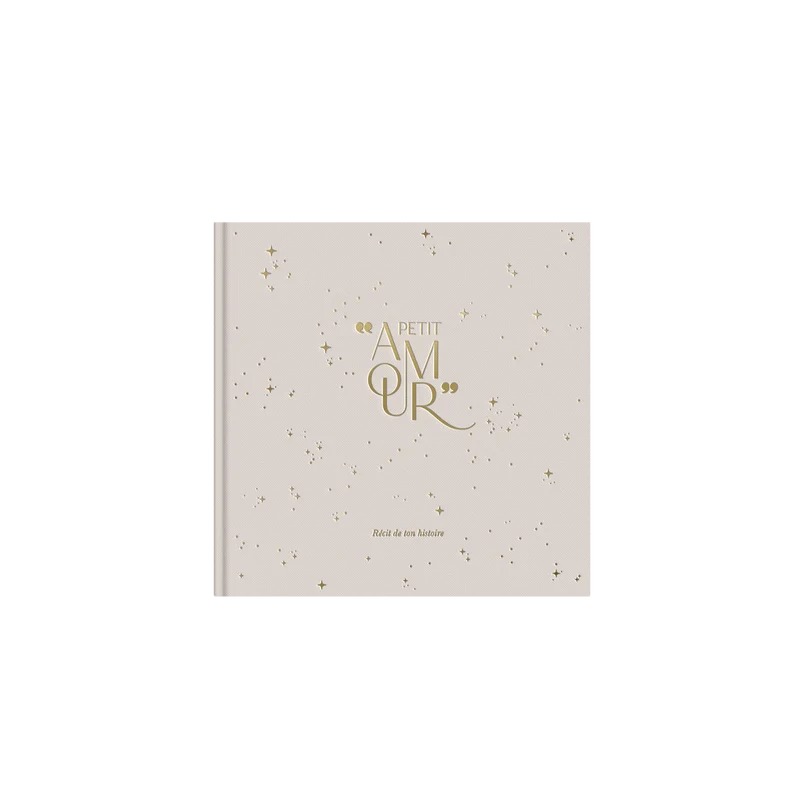 Livre de naissance - Petit Amour Beige