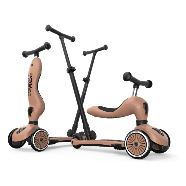 Trottinette Highwaykick 1 Push & Go - Mocha