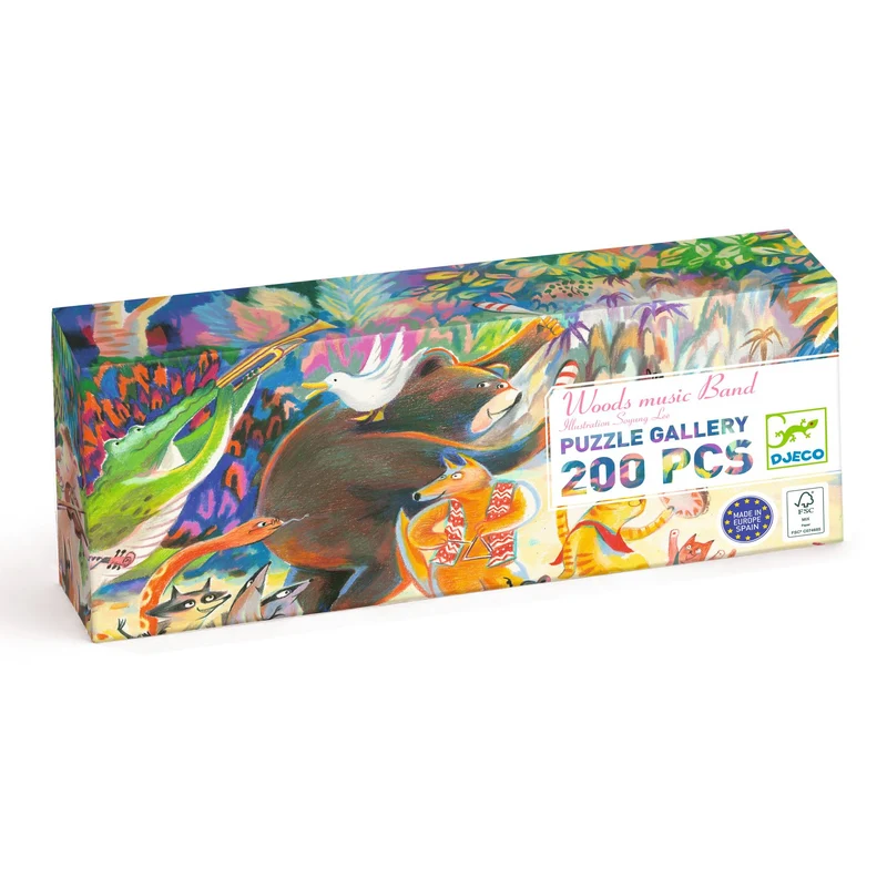 Puzzle - Woods music Band - 200 pièces