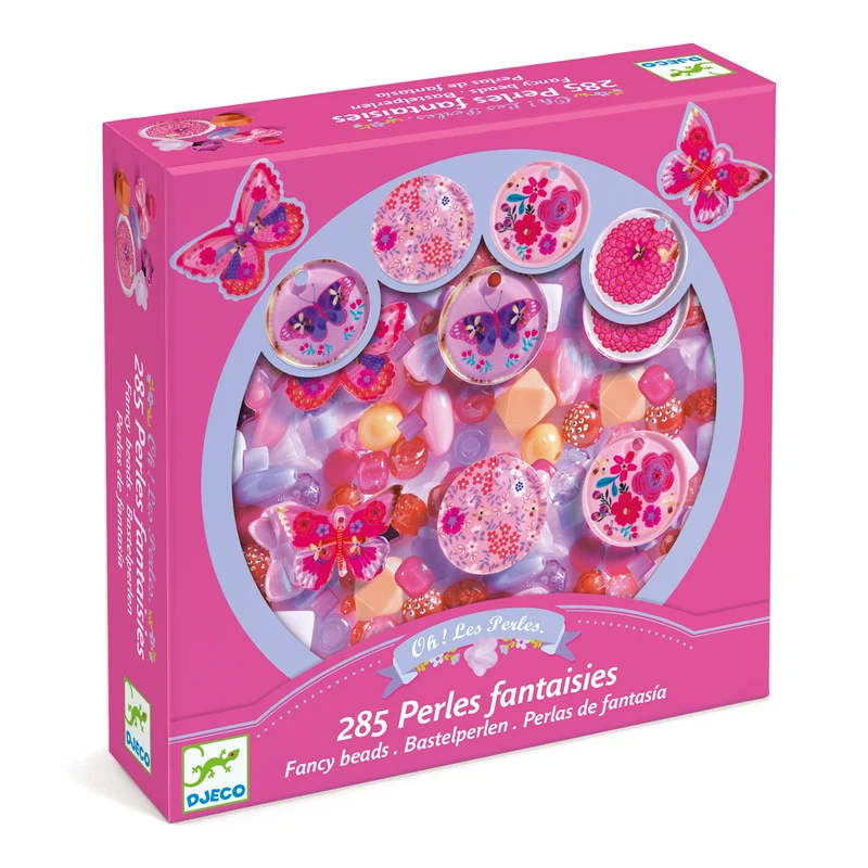 Coffret de perles - Papillons