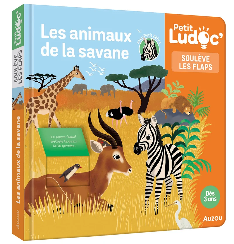 Petit Ludoc' - Flaps - Animaux de la Savane