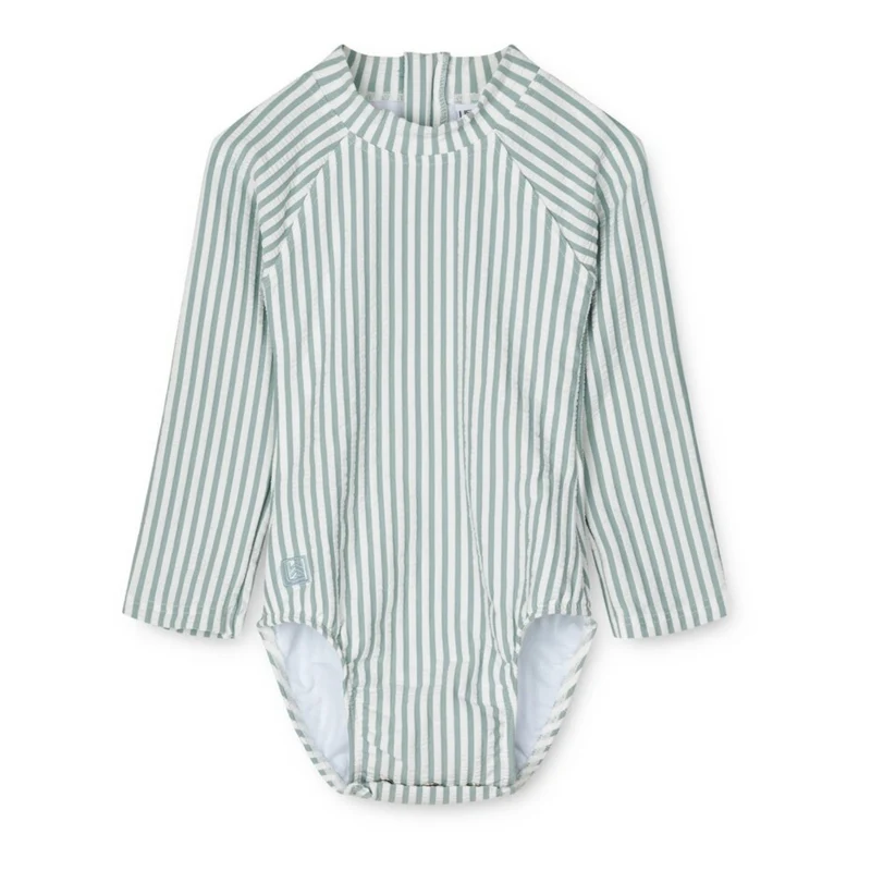 Combinaison de bain Maxime - Sea Blue White 9mois