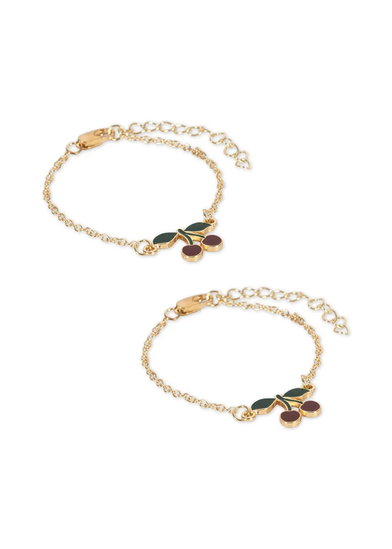 Lot de 2 bracelets Cherry bestie