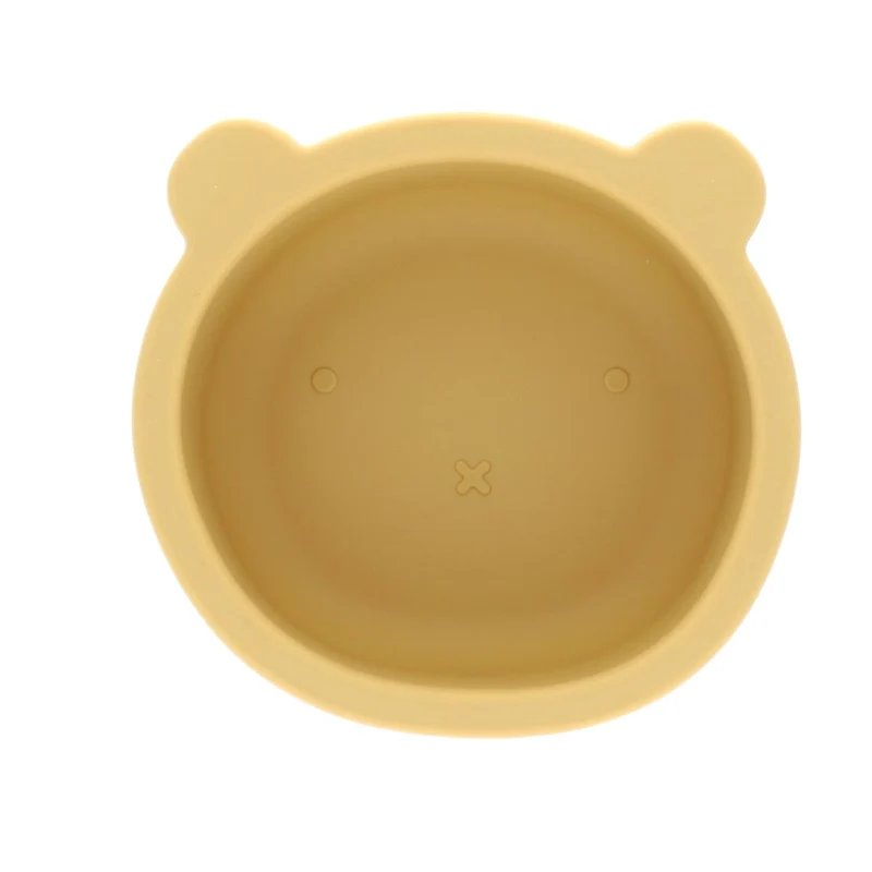 Bol Ours Silicone Moutarde - Petit Toi