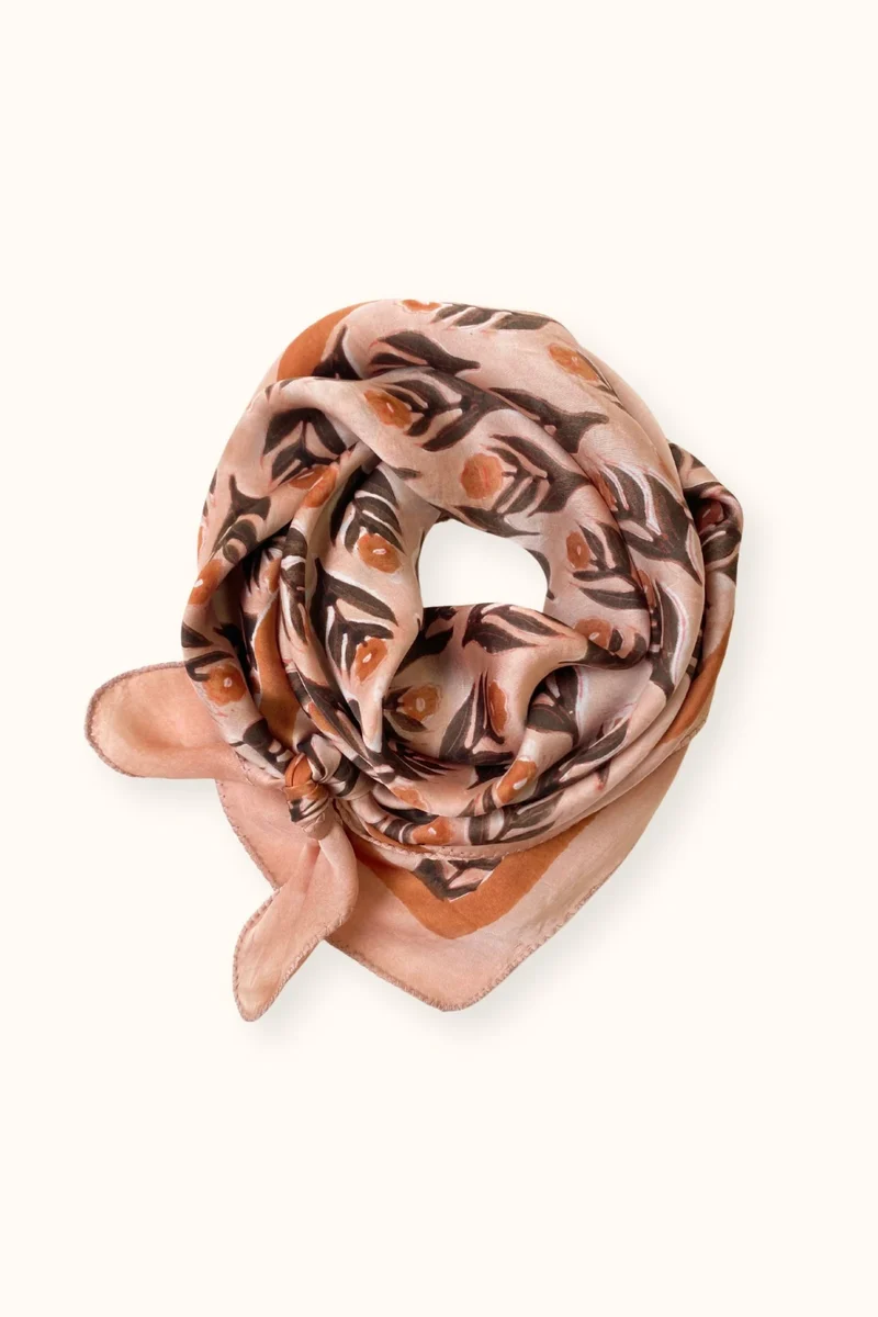 Foulard Lalavida "Sirocco" - Macadamia