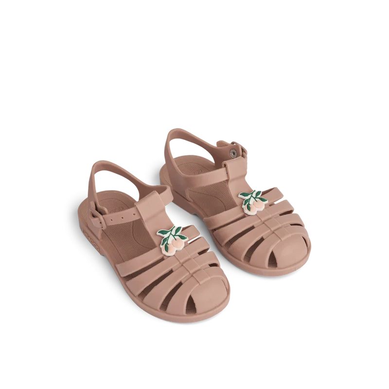 Sandales Bre avec charms - Peach / Dark rose