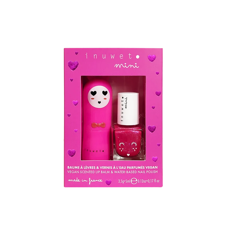 Coffret Baume et Vernis Fushia - Inuwet