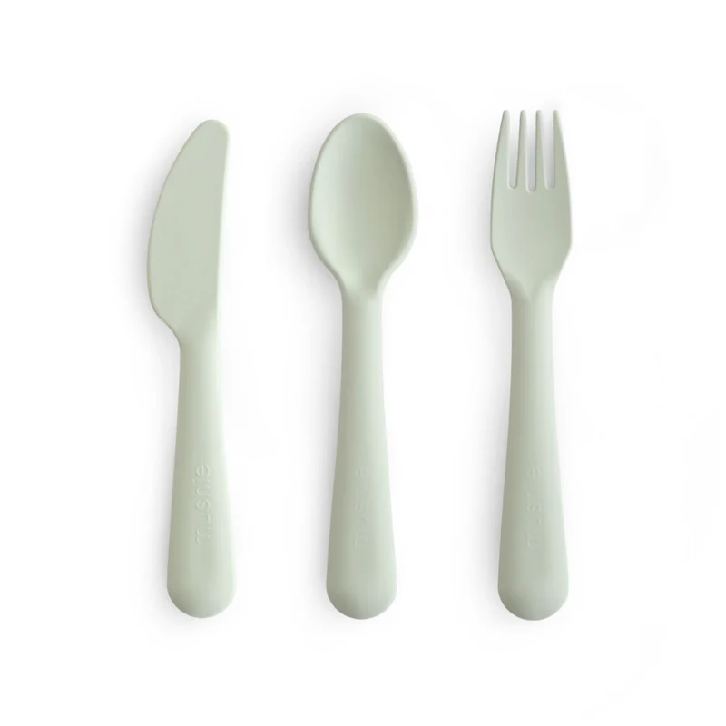Set Couverts Vert - Mushie