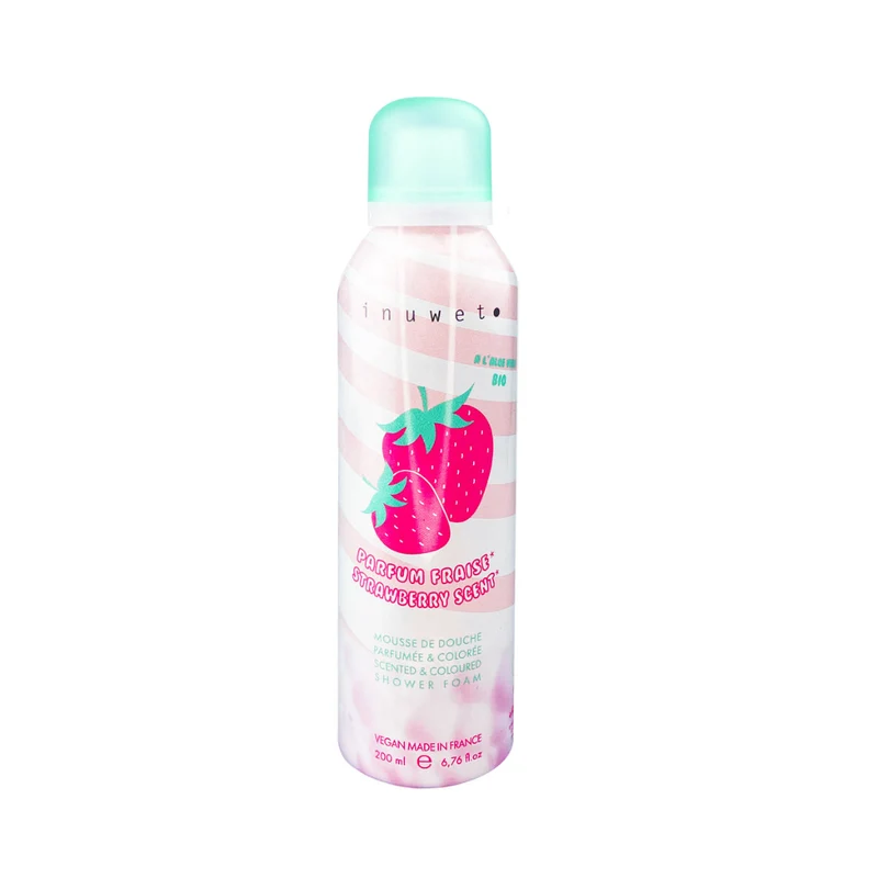 Mousse de Douche Fraise - Inuwet