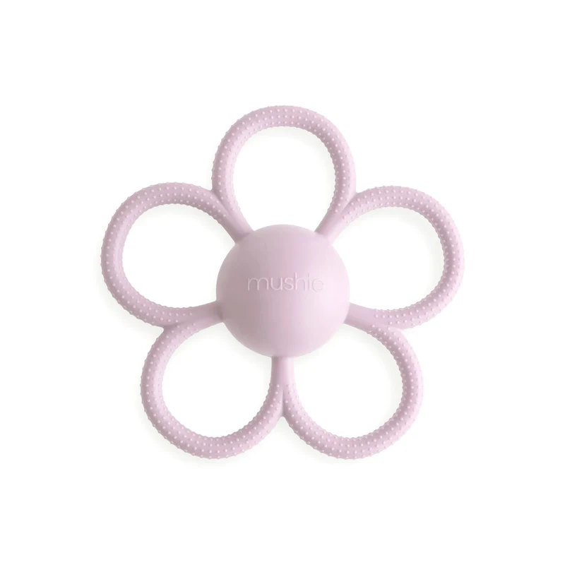 Hochet Fleur Lila - Mushie