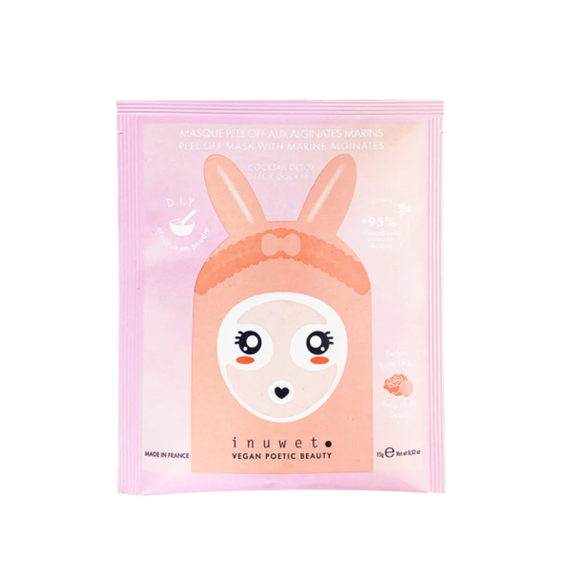 Masque en Poudre Peel-Off Rose Litchi - Inuwet