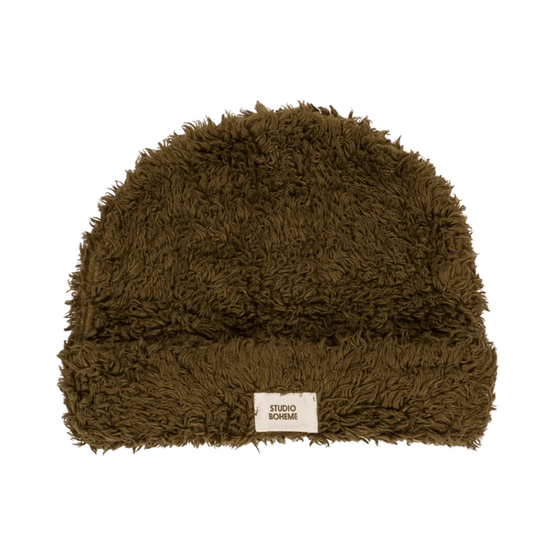 Bonnet Mouton Kaki - Studio Bohème