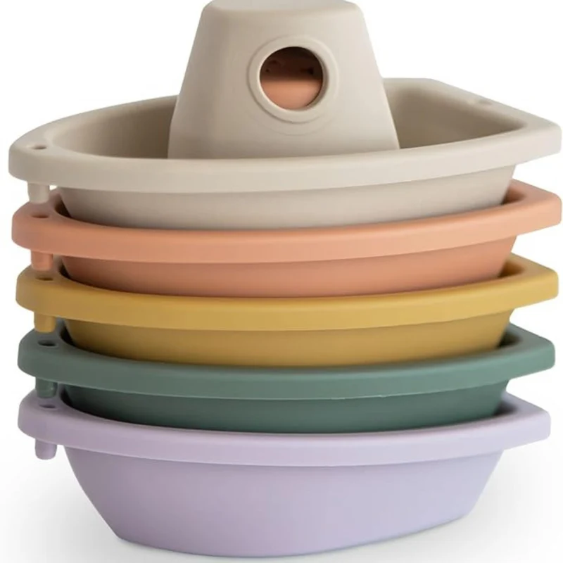 Jouets de Bain Bateaux Rustic - Mushie