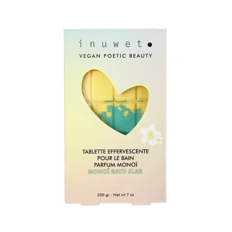Tablette Bain Effervescente Monoï - Inuwe