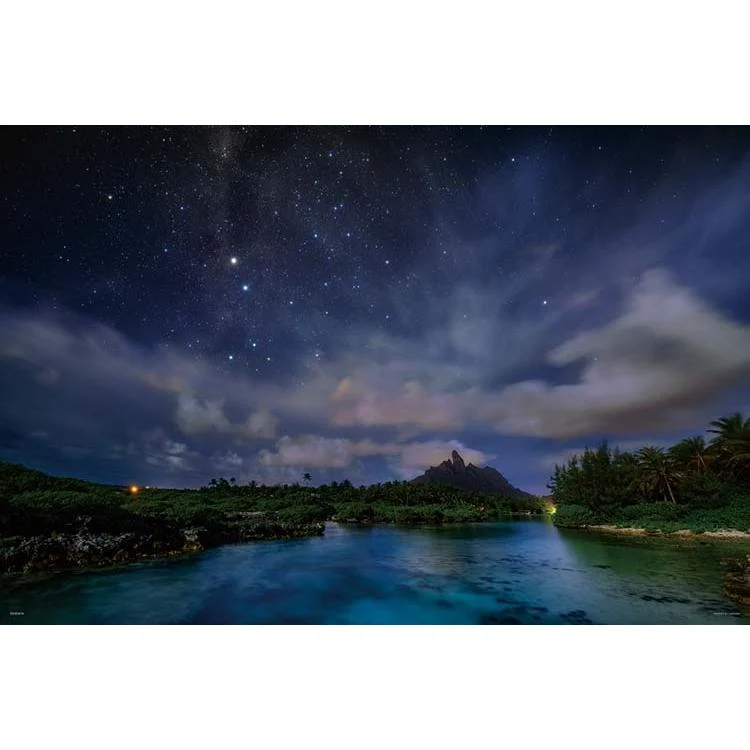 Puzzle Jižní kříž za měsíční noci Bora Bora 1000 dílků YAM-10-1439