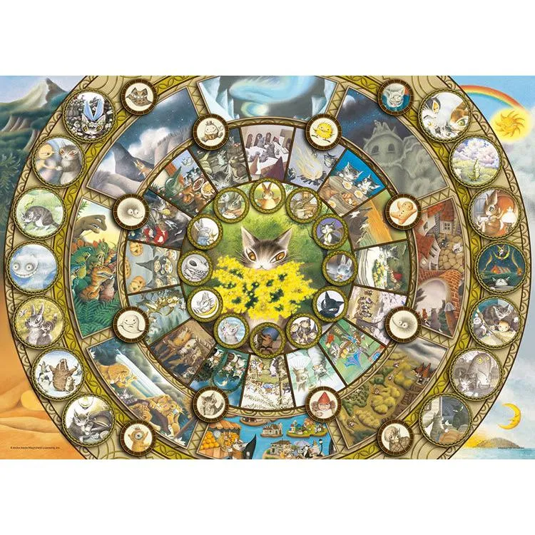 Puzzle Wachifield Mandala Wachifield 500 kusů YAM-05-1053